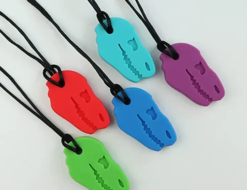 Chewable Necklace- Dinosaur Fossil