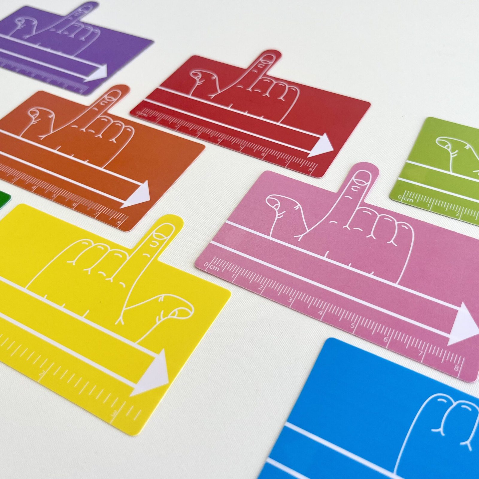 Handwriting Ruler Finger Space Ruler | Improve Handwriting & Spacing for Kids