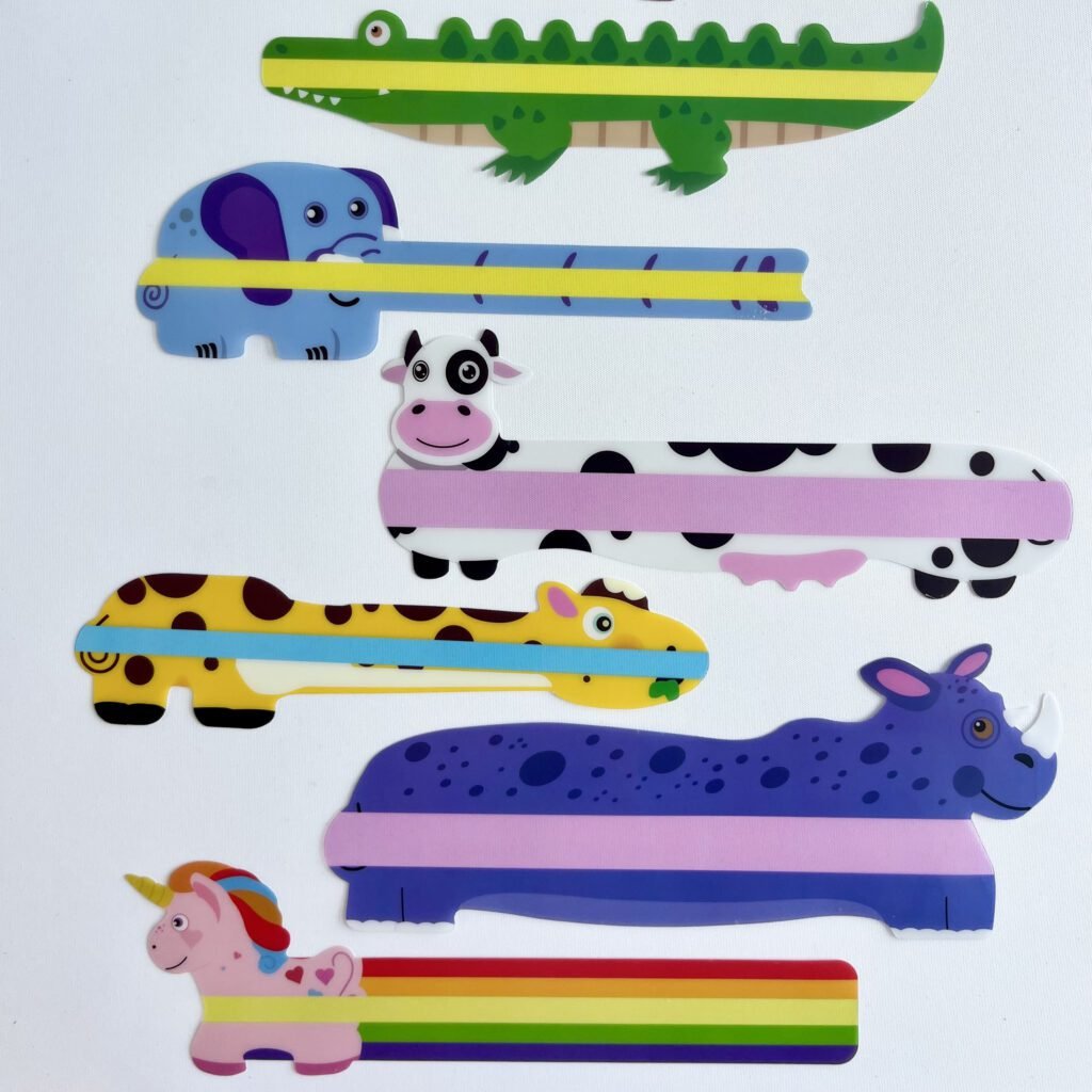 Animal Reading Guides | Visual Tracking & Fluency Support