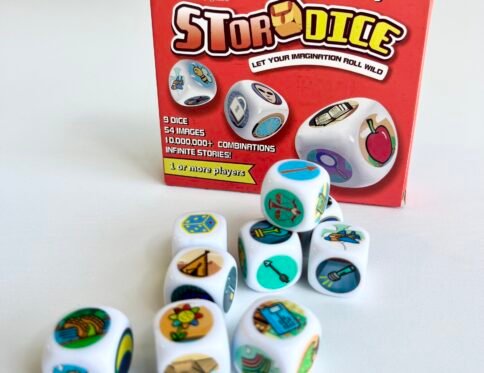 Story Dice Language and Writing Game
